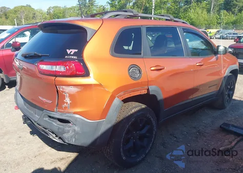 2016 Jeep Cherokee Trailhawk из США, поврежденный, VIN 1C4PJMBS2GW255368